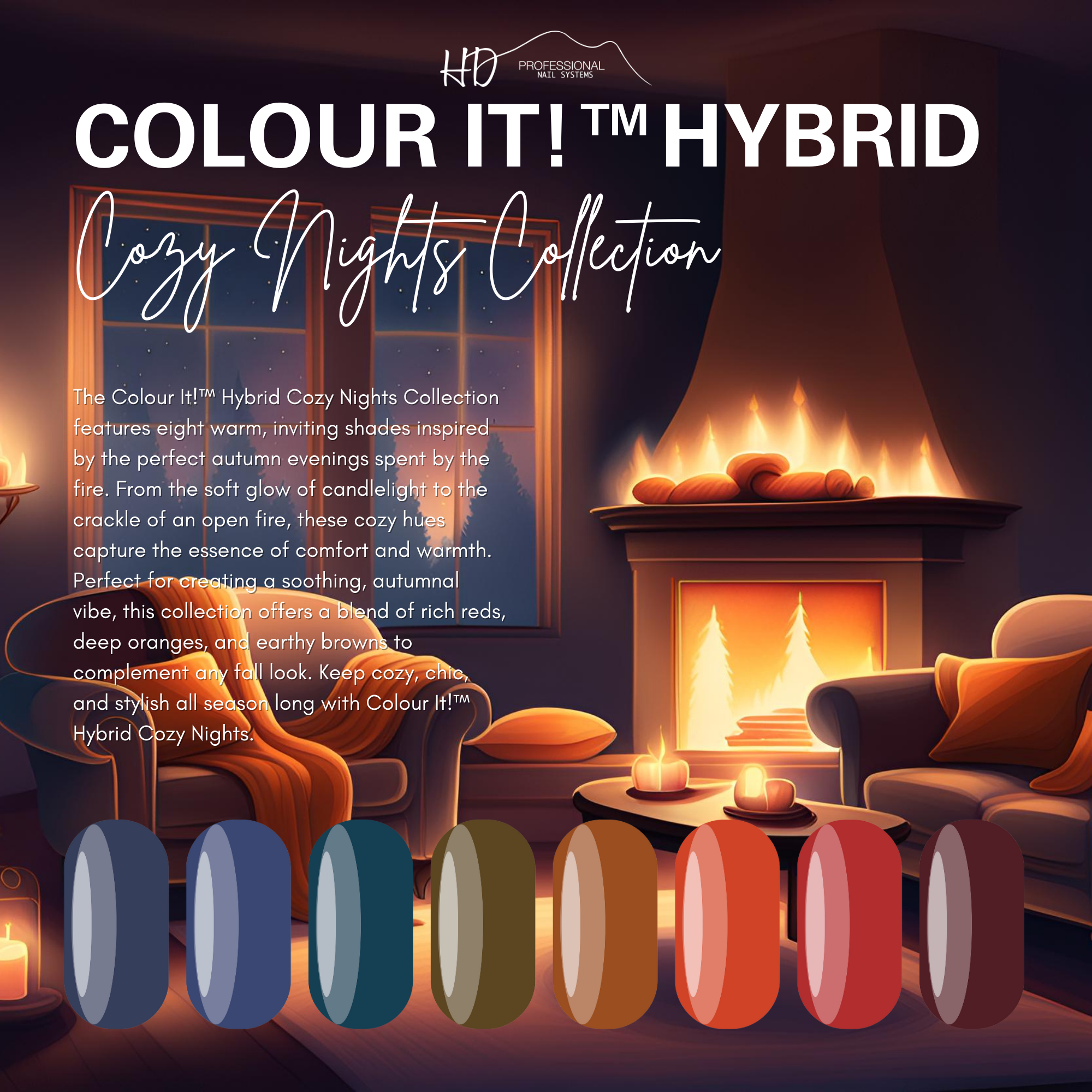 HD Colour It! HYBRID - Cozy Nights Collection