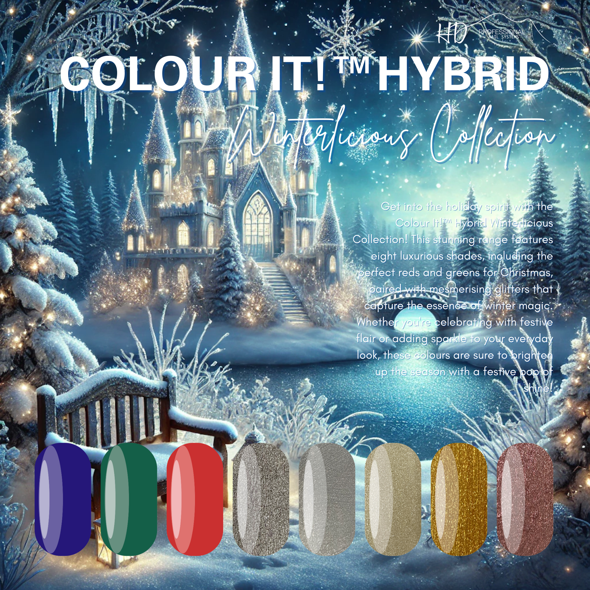 HD Colour It! HYBRID - Winterlicous Collection