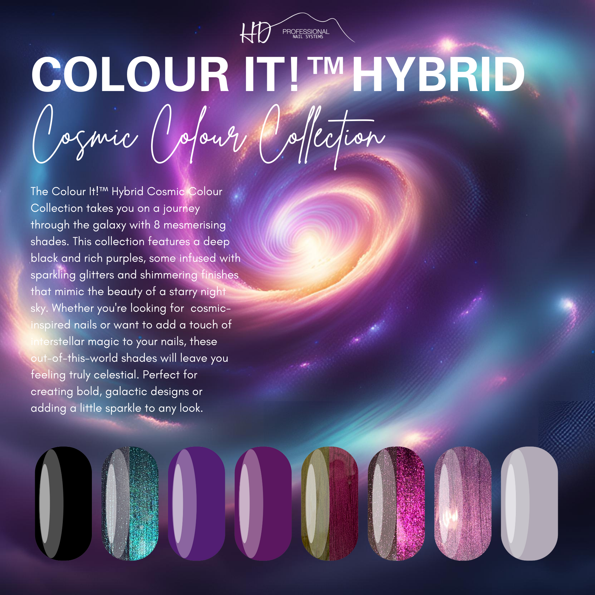 HD Colour It! HYBRID - Cosmic Colour Collection