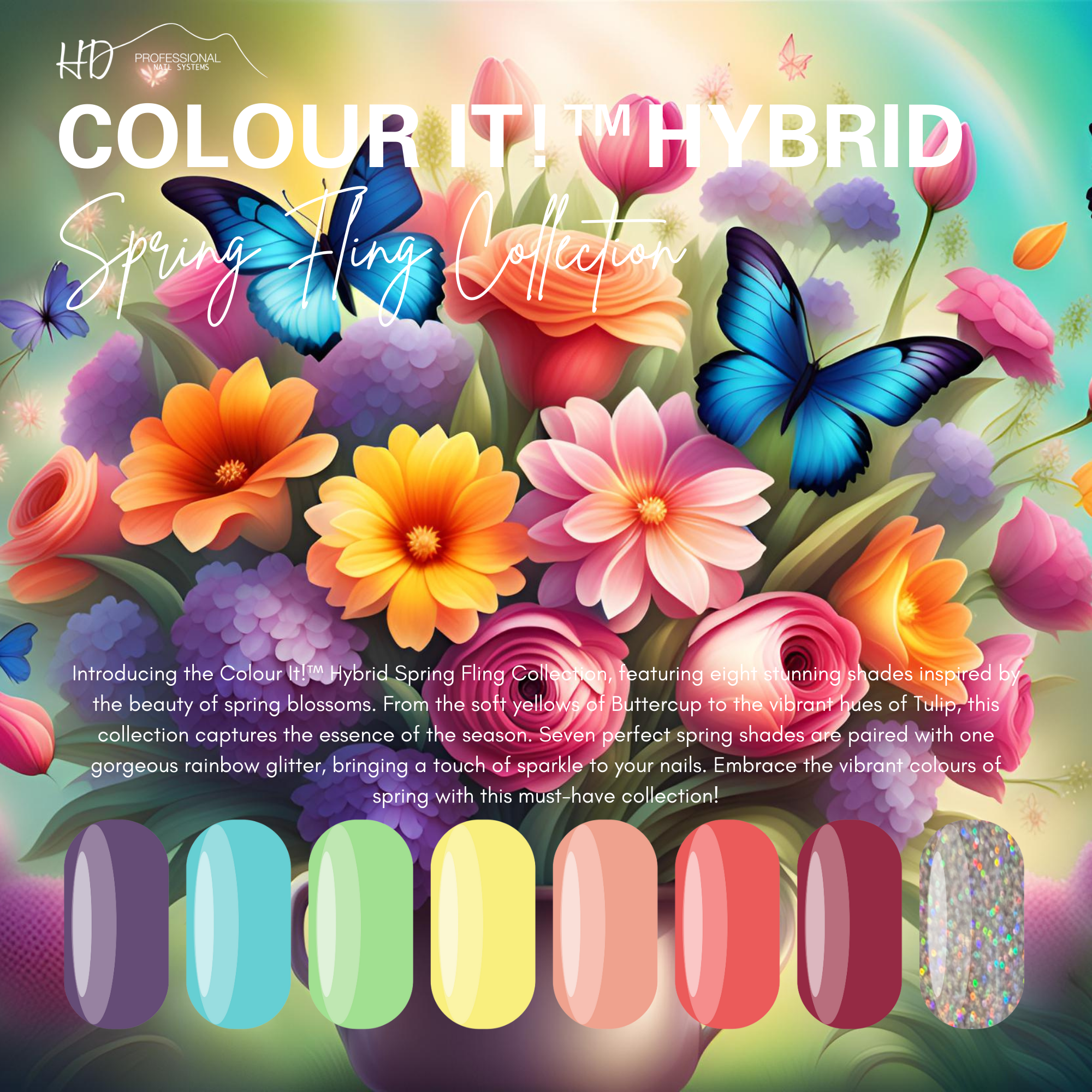 HD Colour It! HYBRID - Spring Fling Collection