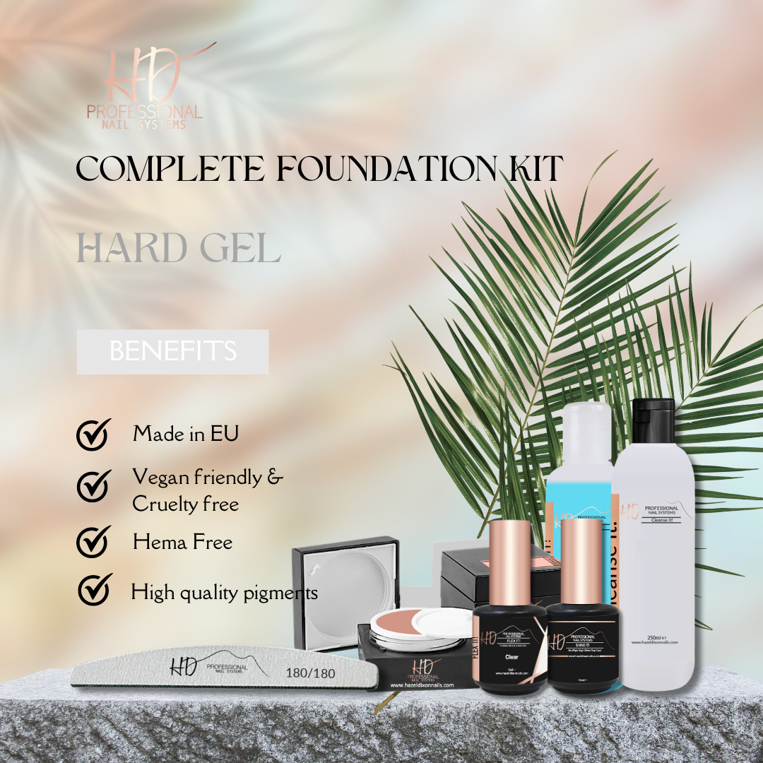 HD Complete Foundation Hard Gel Student Kit *NEW*