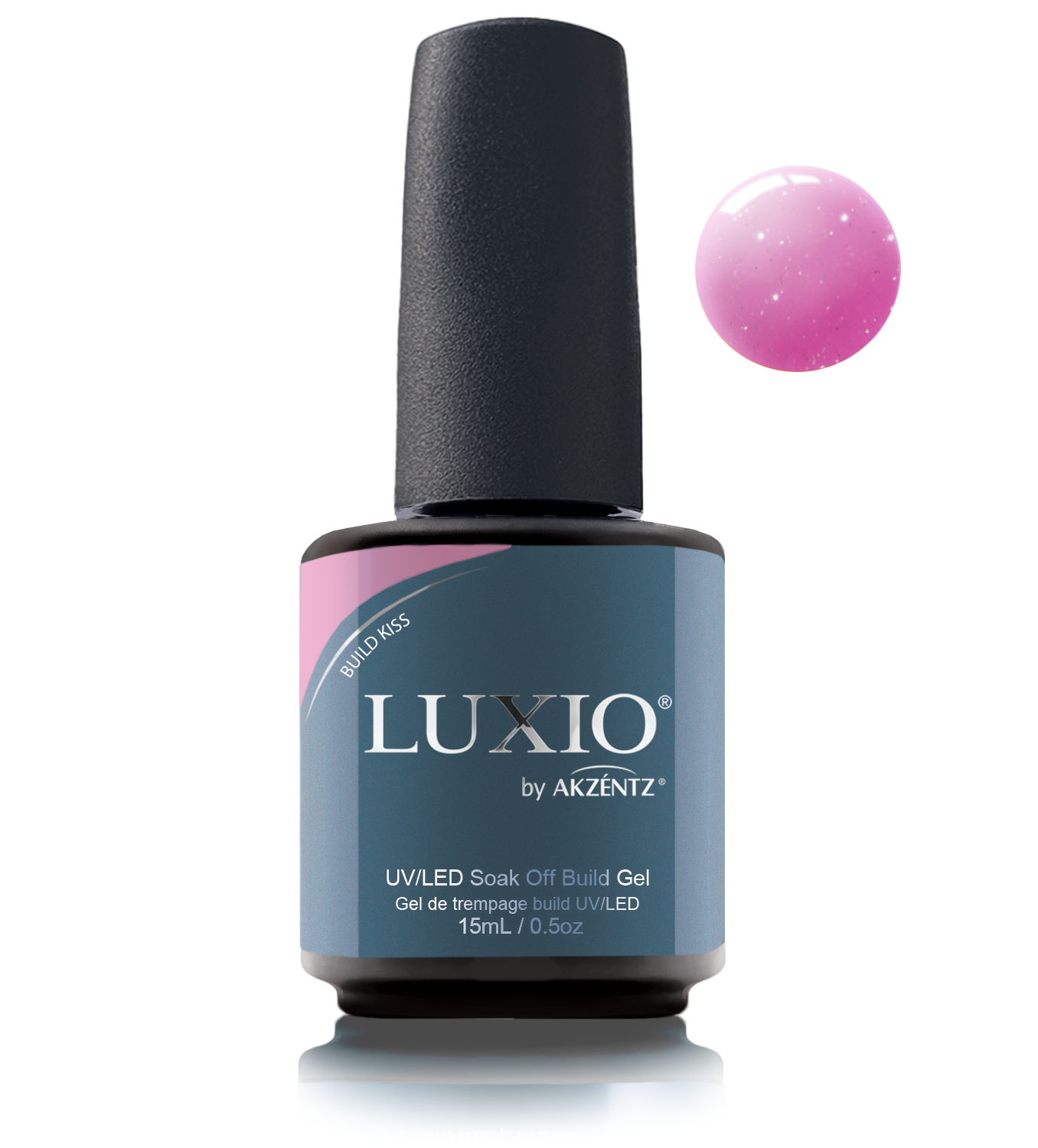 Luxio Build Sparkles Gel - Kiss