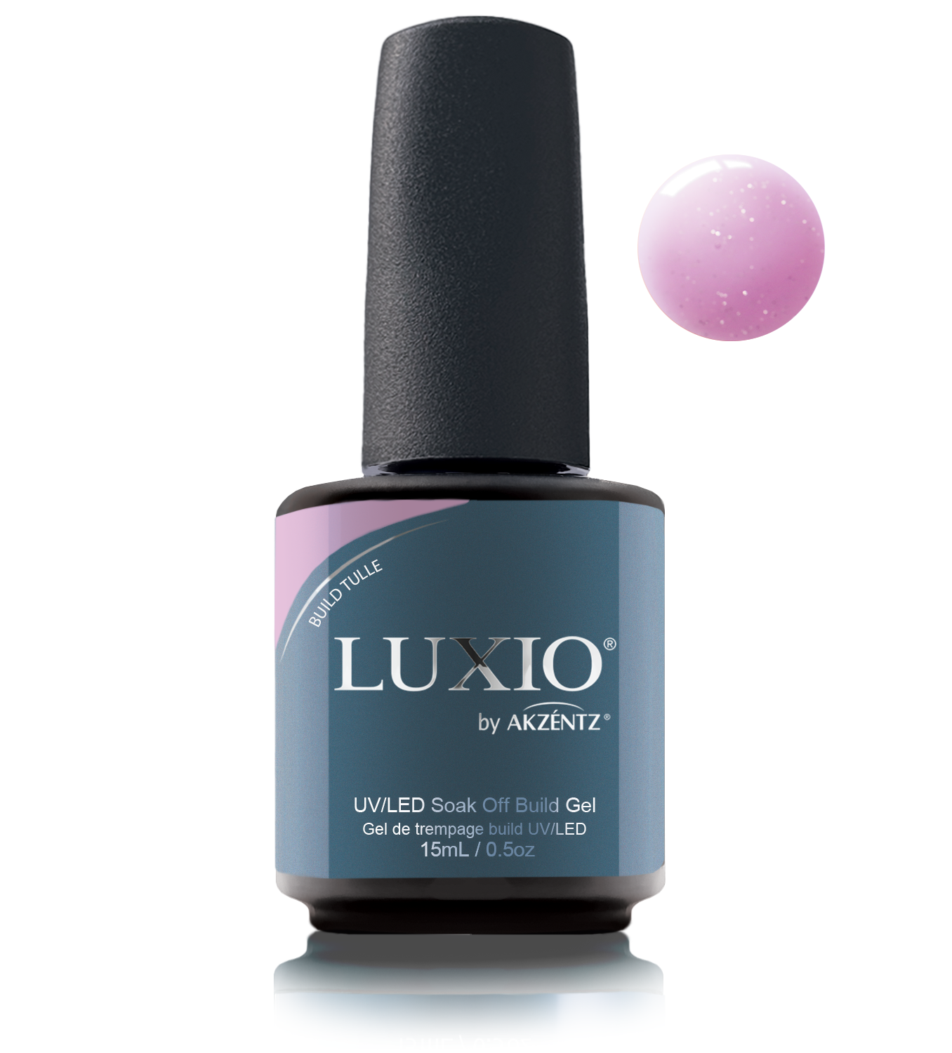 Luxio Build Sparkles Gel - Tulle