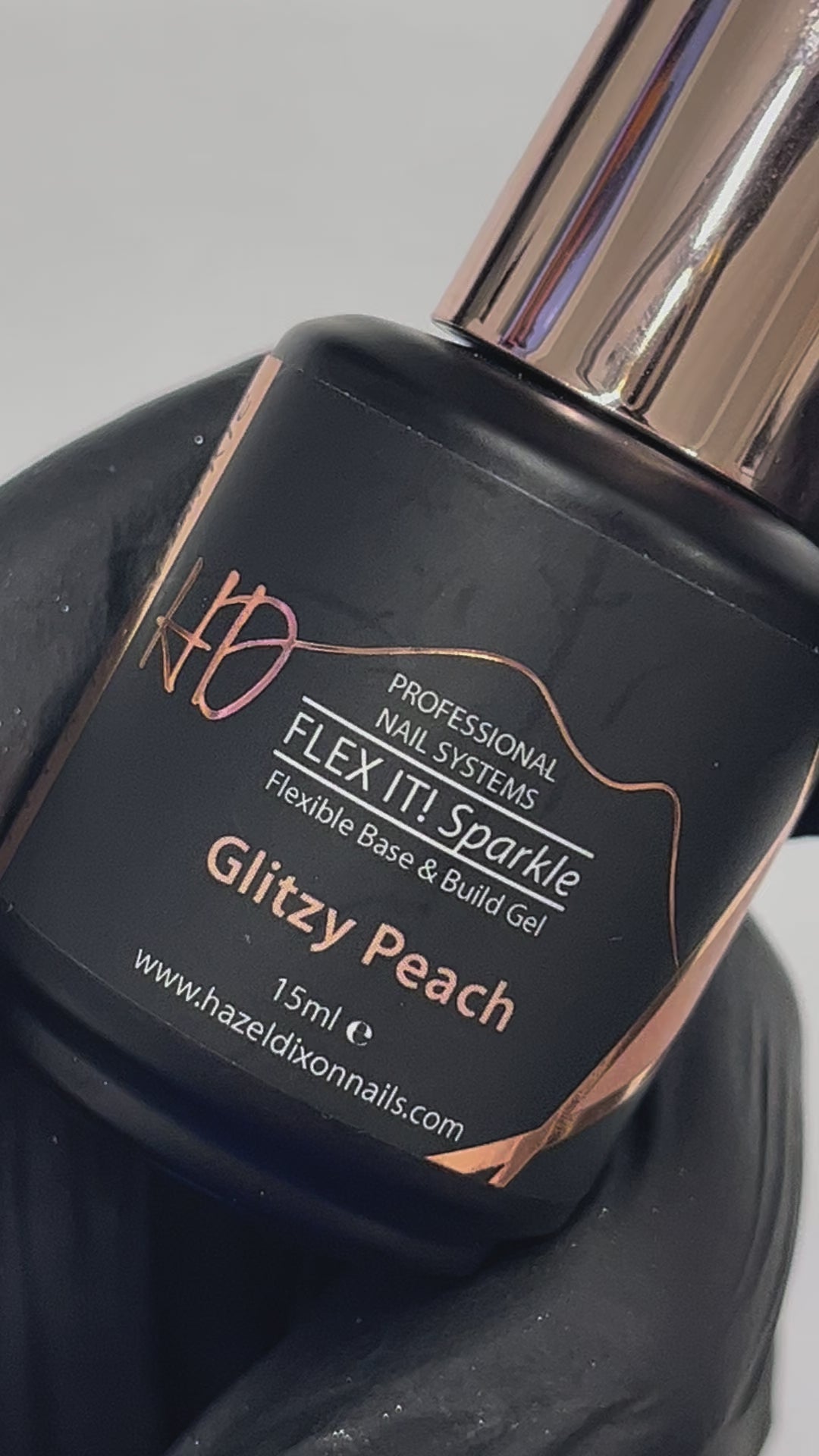 HD Pro Flex It ! Sparkle - Glitzy Peach