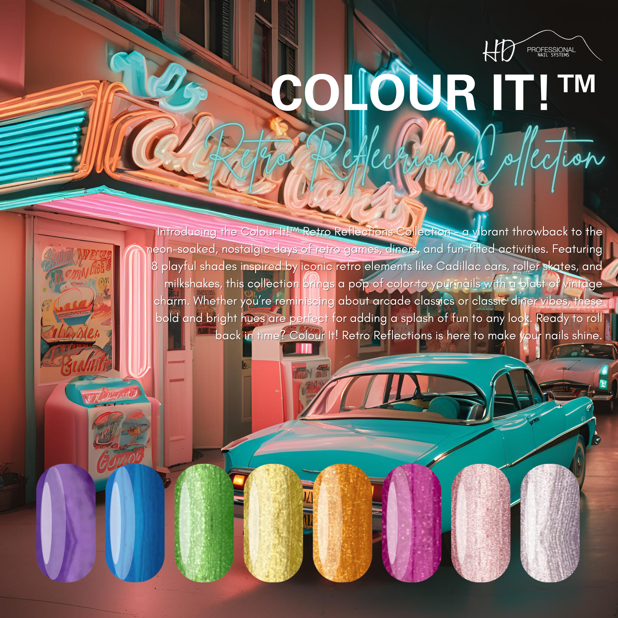 HD Colour It! Retro Reflections Collection